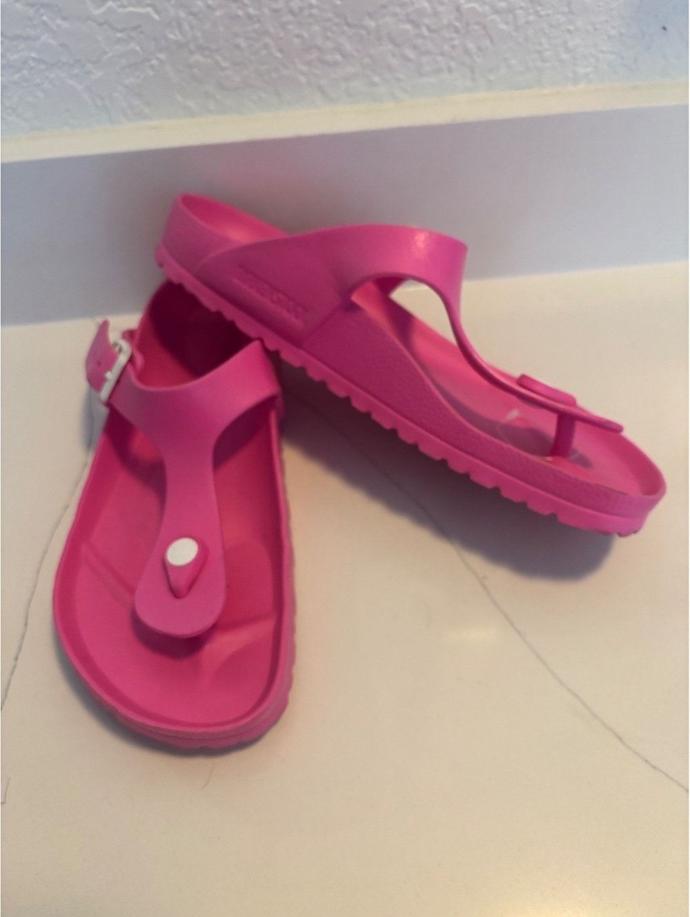 Birkenstock Pink EVA Thong Sandals Size 39 US 8/8.5